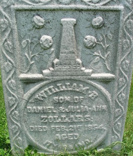 William Zollars tombstone